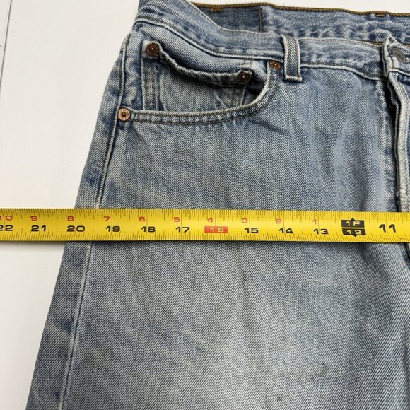 Vintage Levi’s 501 Jeans Mens 36x30 (34x28.5) Button Fly Denim Mexico 501-0193 - Picture 16 of 16